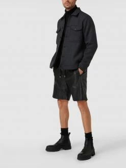 Großhandel ? BOSS Casualwear Freizeithemd Mit Brusttaschen - Schwarz ⌛