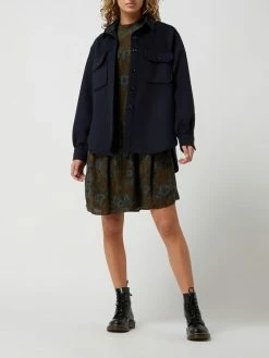 Blitzangebot ? Jake*s Collection Jacke Mit Woll-Anteil - Marineblau ⭐